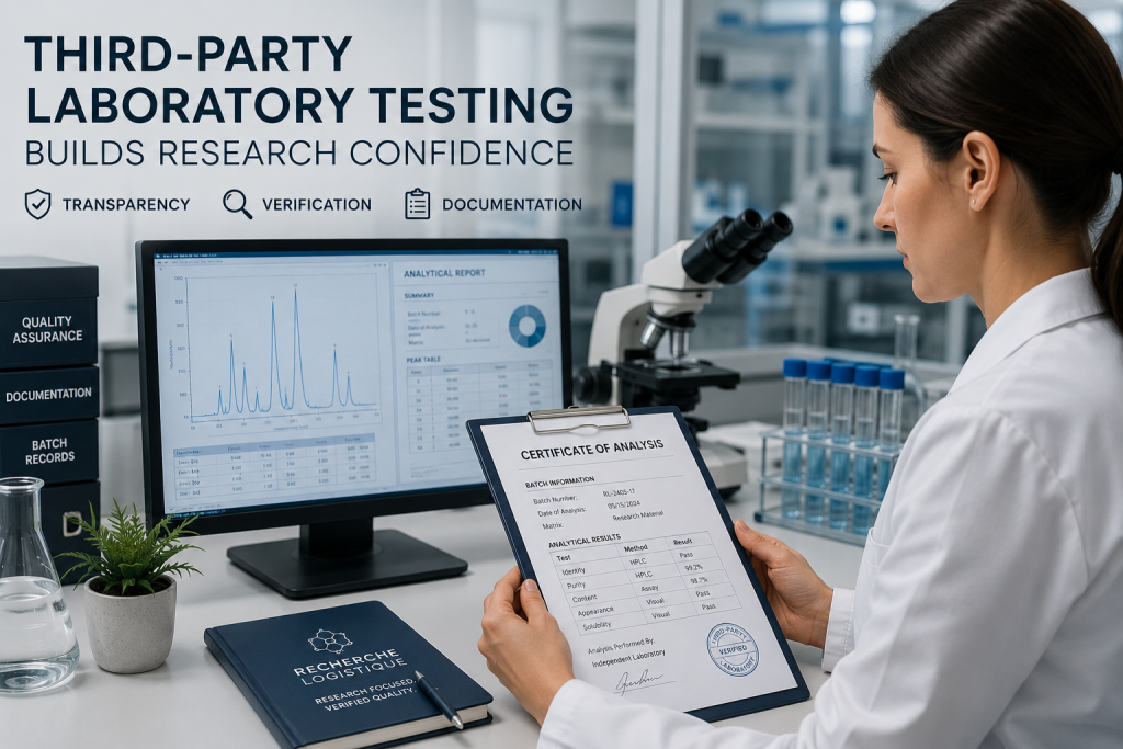 Proper storage and temperature control for research peptides